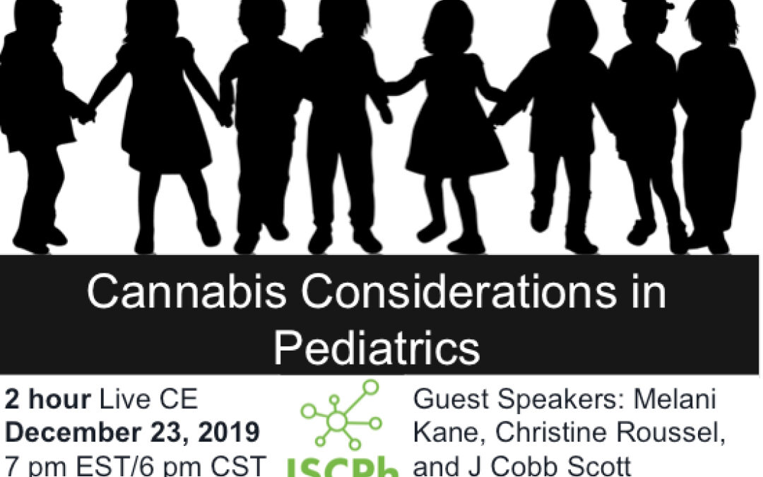 CE: Cannabis Considerations in Pediatrics