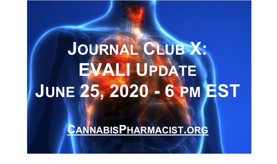 Journal Club X: EVALI Hospitalization Update