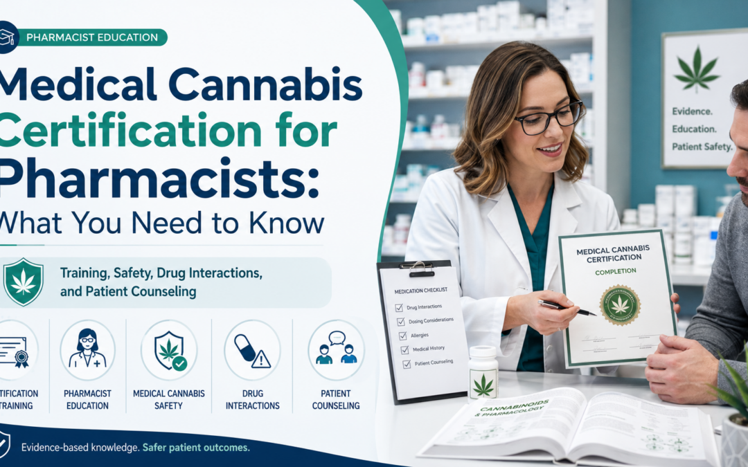 Medical Cannabis Certification for Pharmacists: What You Need to Know